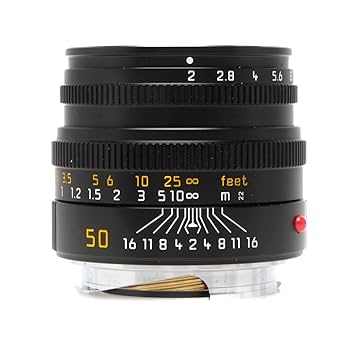 Amazon.co.jp: Leica 50 mm f / 2.0 summicron-mブラックレンズ